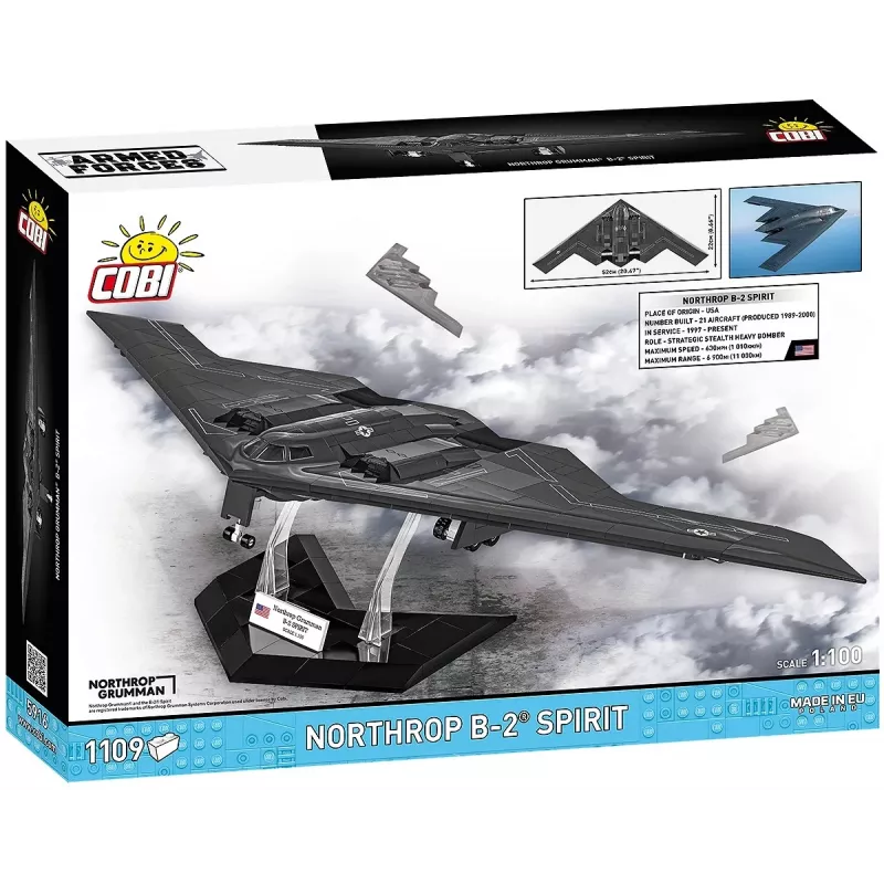 Cobi Northrop Grumman B-2 SPIRIT pienoismallisarja
