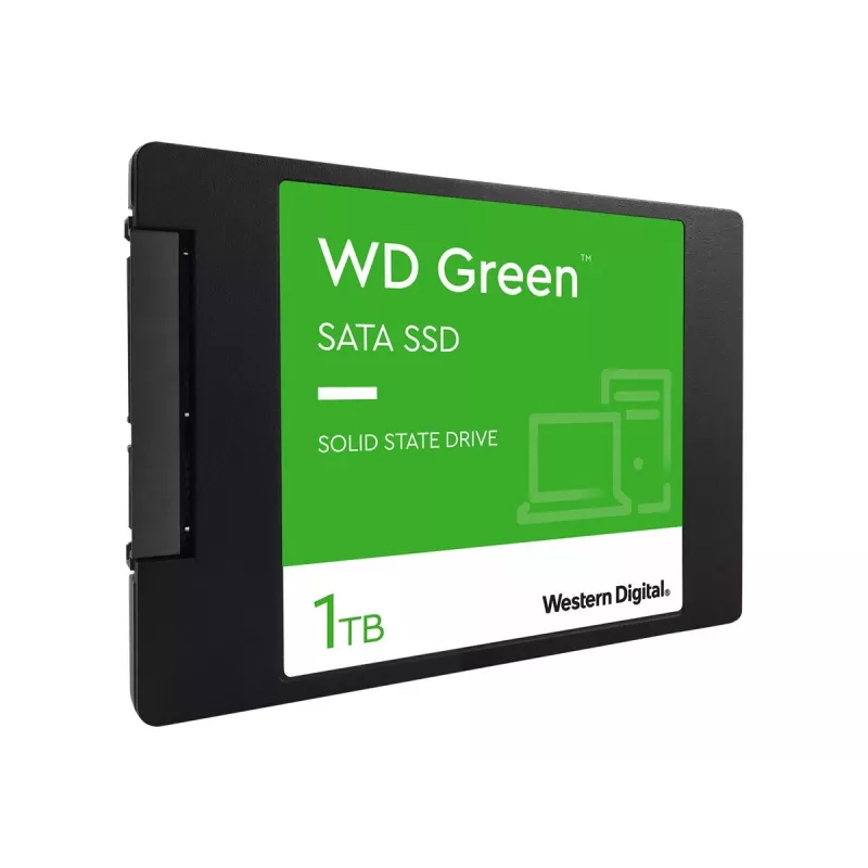WD WDS100T3G0A-00BJG0 tallennusasema Green