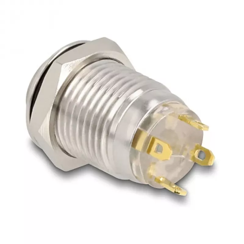 Painonappipaneeli DeLOCK 20981 hopea 230V 3A