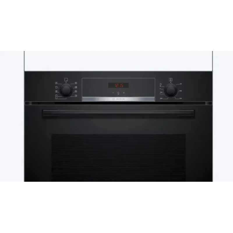 BOSCH HBA514BB3 uuni + BOSCH HEZ538000 yksivaiheiset teleskooppikiskot