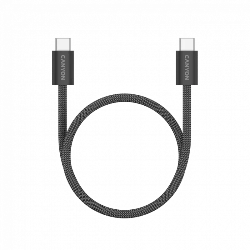 CANYON OnWire 60MG -kaapeli C-C 60W punottu 1 m musta