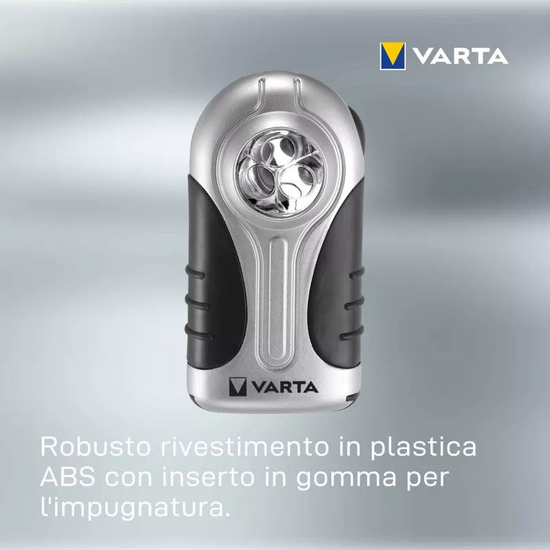 Käsivalaisin Varta 16647 musta hopea