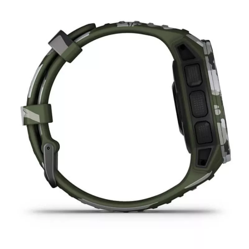 GPS-kello Garmin Instinct Solar Camo Edition maastokuvio