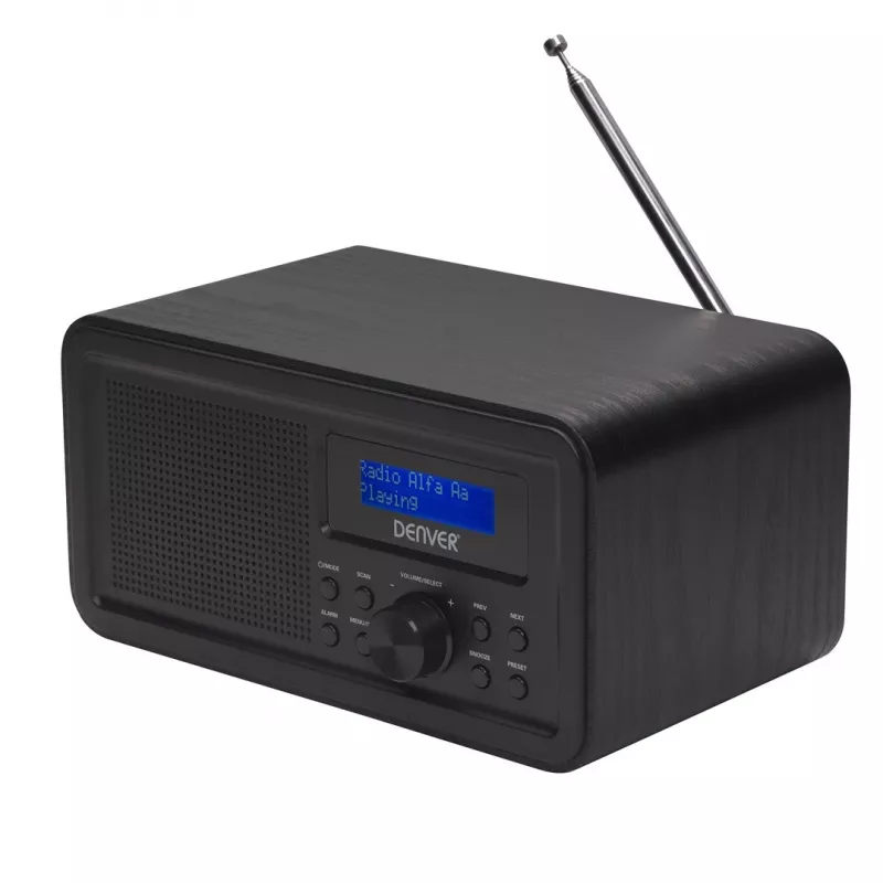 DENVER DAB-30 musta henkilökohtainen radio