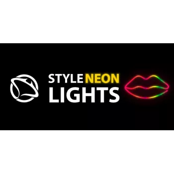 Neonvalot MANTA SNL61RGB LIPS RGB värinvaihtuva koristekyltti, malli SNL61RGB