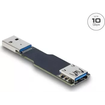 Sukupuolenvaihtajakaapeli DELOCK 67419 — USB Type-A – Type-A, musta