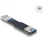Sukupuolenvaihtajakaapeli DELOCK 67419 — USB Type-A – Type-A, musta