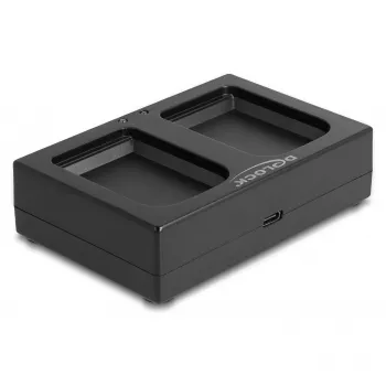 Latausasema DeLOCK 90608 USB-C musta 68x115x22mm