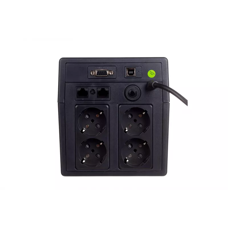Digitus DN-170065 Line-interactive-UPS, 1000VA / 600W, 4x Schuko, 2x 12V/7Ah