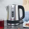 Gastroback sähköinen vedenkeitin 1 l 1000 W musta ruostumaton teräs