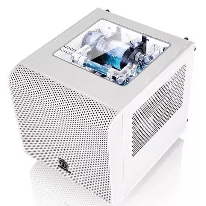 Thermaltake Core V1 Snow Edition -kuutio valkoinen
