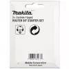 Makita jyrsinteräsarja - 3 kpl - Makita DRT50Z