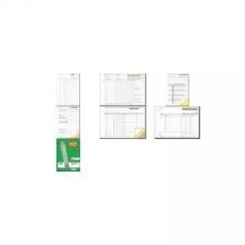 Muistiinpano-/raporttivihko Sigel SD030 A4, 2x40 arkkia, lankasidonta
