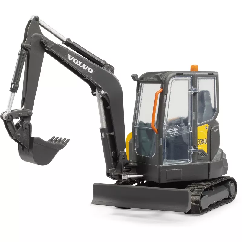 BRUDER malliajoneuvo — Volvo ECR40 pienkaivinkone (lelu) BRUDER, malli 02465