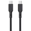 AUKEY CB-KCC101 nailonkaapeli USB-C - USB-C 1m