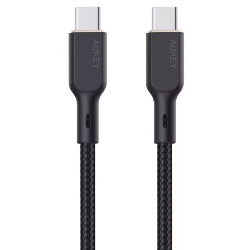 AUKEY CB-KCC101 nailonkaapeli USB-C - USB-C 1m