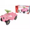 Bobby-Car-Classic Flower, potkupyörä pinkki/vaaleanvihreä