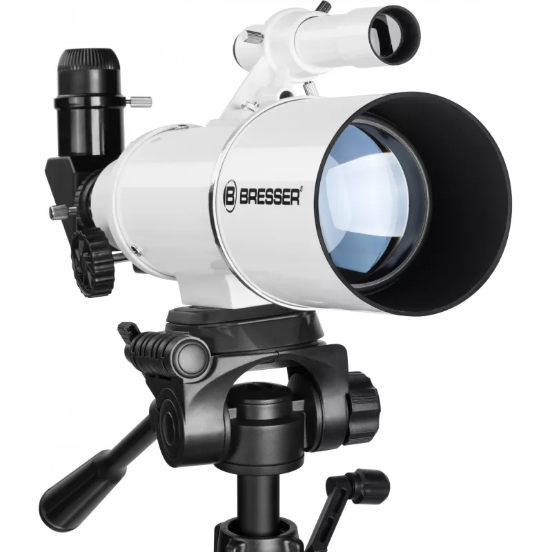 Bresser Optics CLASSIC 70/350 refraktori 140x musta, valkoinen