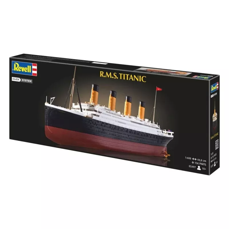 Muovinen rakennussarja RMS Titanic EC monivärinen 1:600