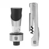 ZWILLING Sommelier viinivälinesarja — suorakaiteen muotoinen kotelo 100×190×42 mm, 2 kpl