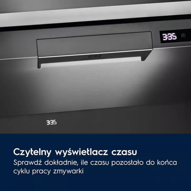 Kalusteisiin asennettava astianpesukone ELECTROLUX EEC87400W, 13 astiastoa, 44 dB