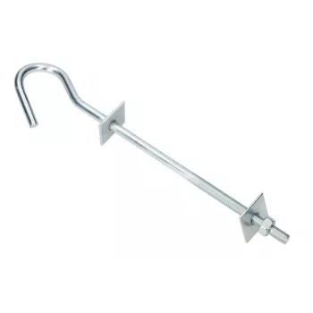 Kaapelikoukku Extralink Hook ripustussilmukalle 12/230mm M12 hopea
