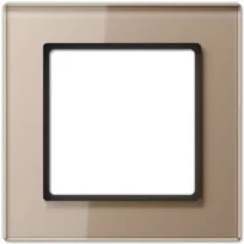 Seinäkatkaisijan peitelevy JUNG AC 581 GL CH samppanjalasi 84×84 mm