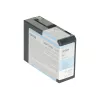 Epson yksittäispakkaus vaaleansyaani T580500, vaaleansyaani, pigmenttimuste, 80 ml, 1 kpl, yksittäispakkaus