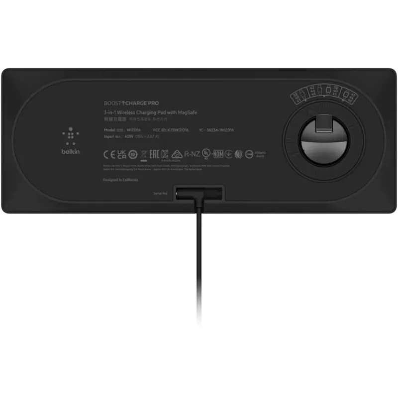 Langaton laturi Belkin BOOST↑CHARGE PRO pikalataus musta