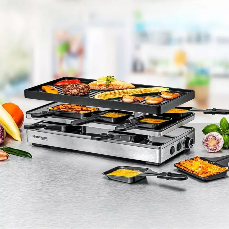 Rommelsbacher RCP 1800 pizza-raclette