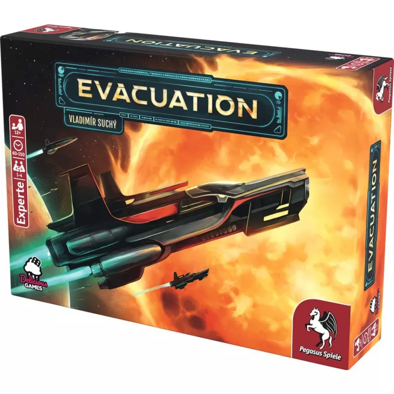 Pegasus Spiele 56260G lautapeli Evacuation