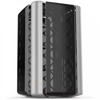 Tietokonekotelo Geometric Future M2 THE ARK Case TG - harmaa