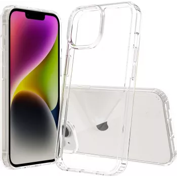 Kotelo JT BERLIN Pankow Clear iPhone 15 15,5 cm läpinäkyvä