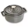 Staub 40509-474 pyöreä cocotte 12 cm grafiitinharmaa valurauta
