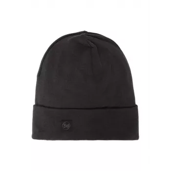 Buff raskas merinovillapipo Loose Winter Cap - musta