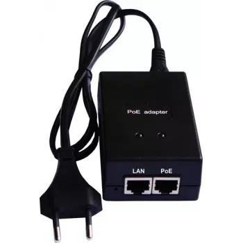 PoE-injektori extra digital POE-004 1-kanava 48V 15W yksittäislaitteiden virransyöttöön Ethernetin kautta