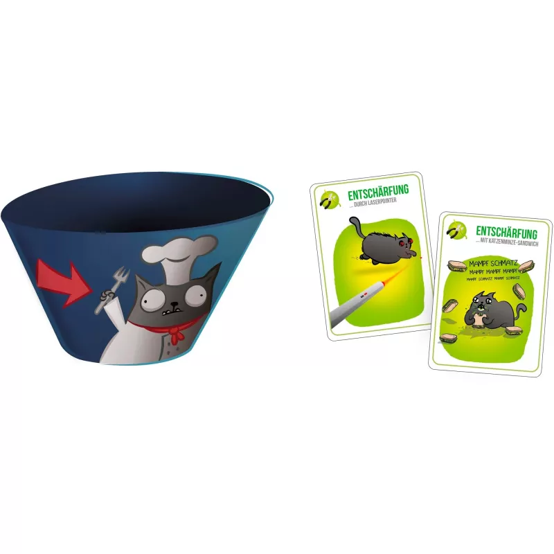 Exploding Kittens - Recipes for Disaster, korttipeli