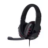 Gembird GHS-402 kuulokkeet/headset langallinen sankamalli pelikäyttöön musta