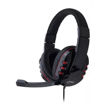 Gembird GHS-402 kuulokkeet/headset langallinen sankamalli pelikäyttöön musta