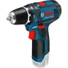 Bosch GSR 12V-15 Professional 650 g musta, sininen, punainen, hopea