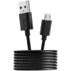 CANYON UM-1 -kaapeli MicroUSB 5W 1 m musta