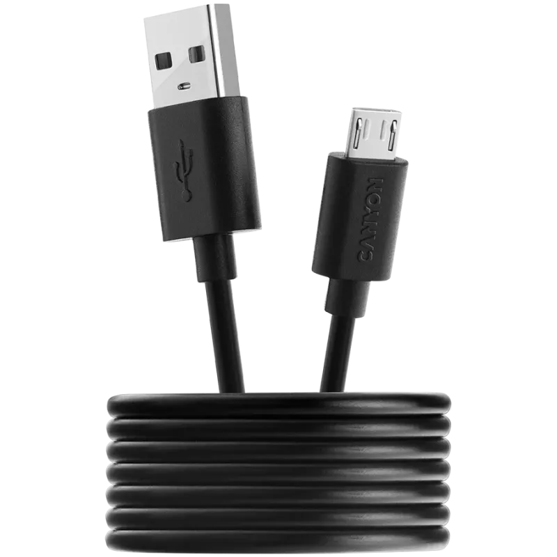 CANYON UM-1 -kaapeli MicroUSB 5W 1 m musta