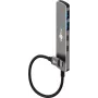 Goobay ohut 4-porttinen USB-keskitin USB-C – /USB-A 5 Gbit/s - -pistoke USB 3.2> (79159)