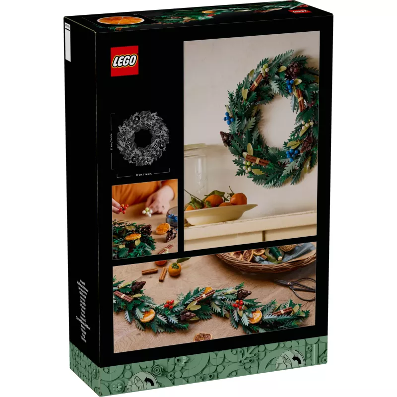 LEGO 10340 Icons joulukranssi rakennuslelu
