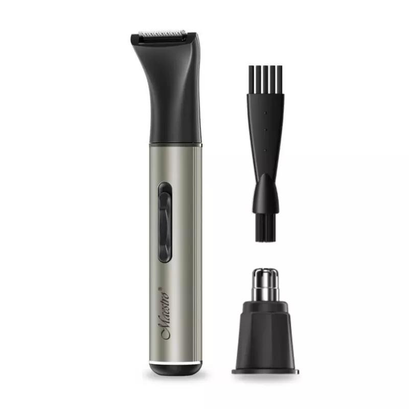 Trimmeri-setti 2-in-1 Maestro MR-666 USB — ladattava kaksiosainen hoitosetti