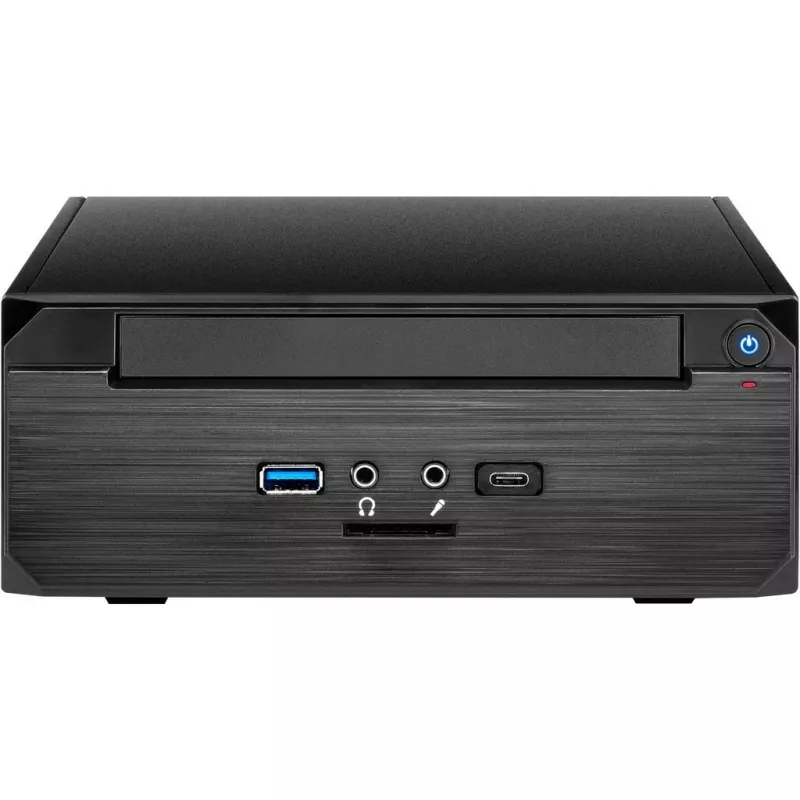 INTER-TECH ITX MW-02 Type C 3.0 sis. ulkoisen USB 3.0 Type-C-liitännän sis. ohuen DVD-asemapaikan (88881246)