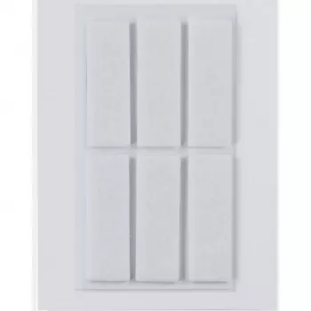 HERMA 15186 itseliimautuva tarra suorakaide valkoinen 15x45mm 6 kpl
