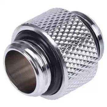 Alphacool HF kaksoisliitin G1/4 uros - G1/4 uros 10 mm - kromi (17199)
