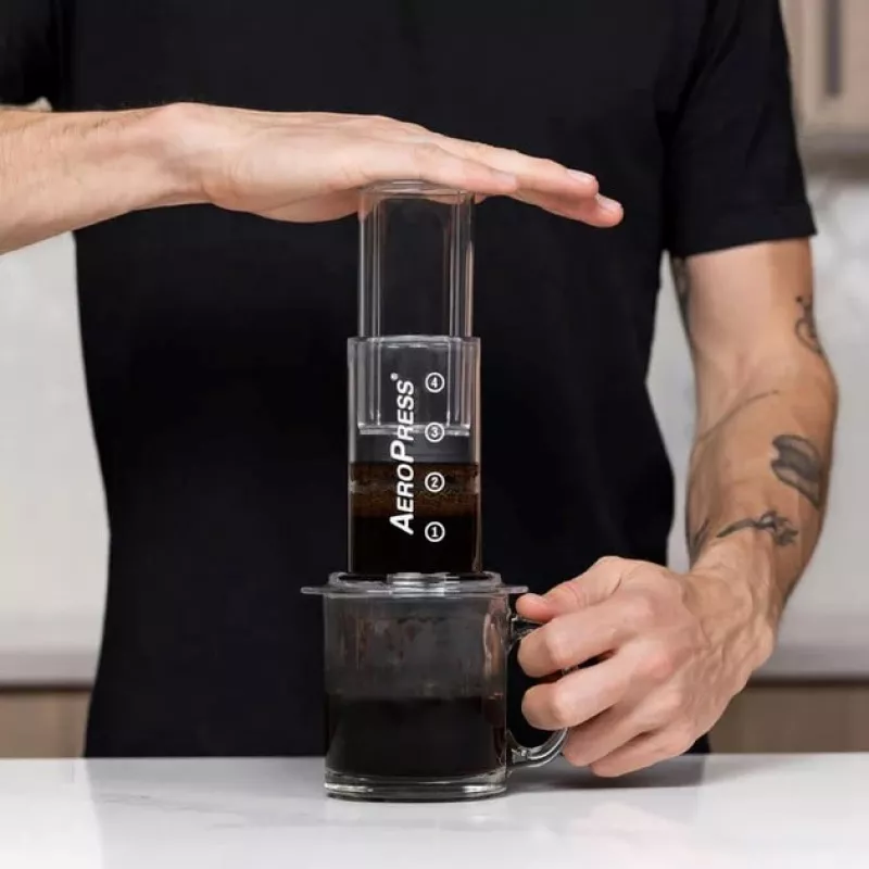 AeroPress Clear -kahvinkeitin