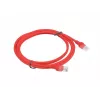 PATCHCORD Cat.6 UTP 2M punainen FLUKE PASSED LANBERG 10-PACK
